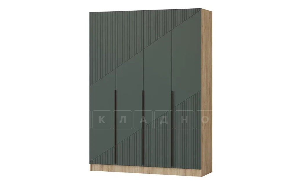 Шкаф распашной мдф Авис грин 160 см