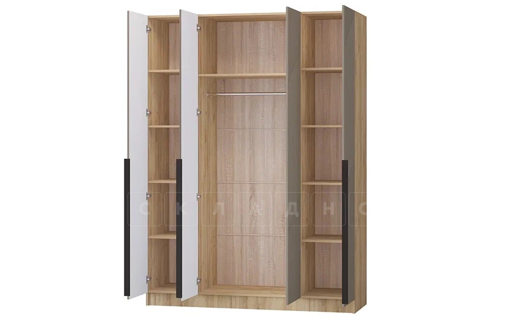 Шкаф распашной мдф Авис крема 160 см