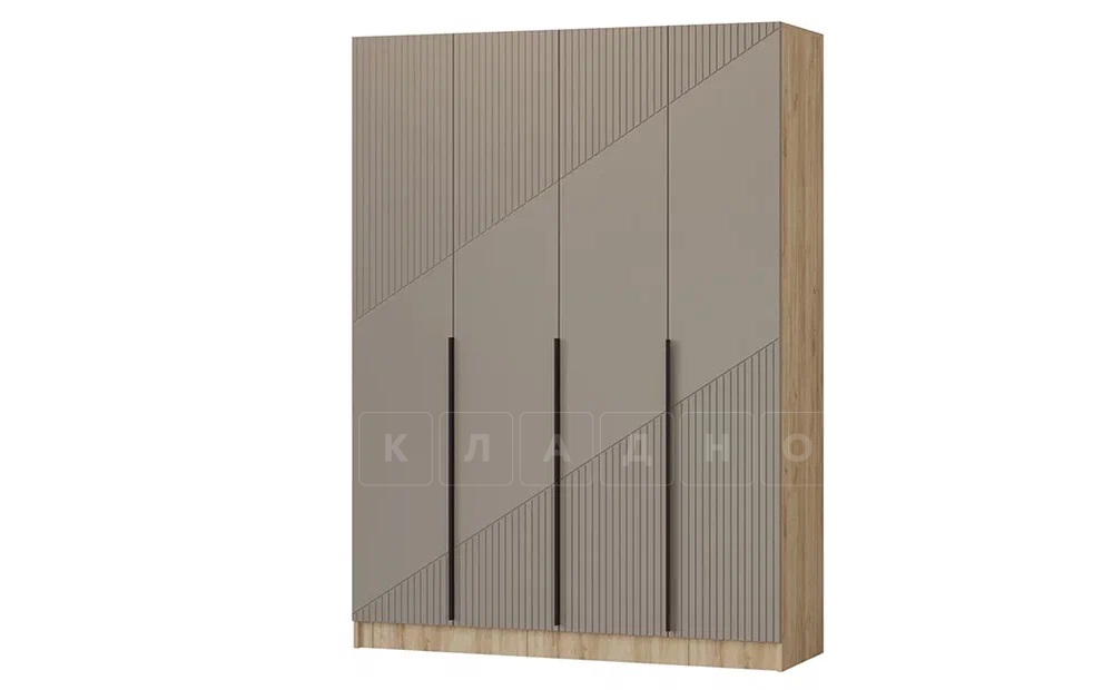 Шкаф распашной мдф Авис крема 160 см