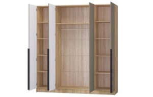 Шкаф распашной мдф Авис крема 200 см 30990 рублей, фото 2 | интернет-магазин Складно