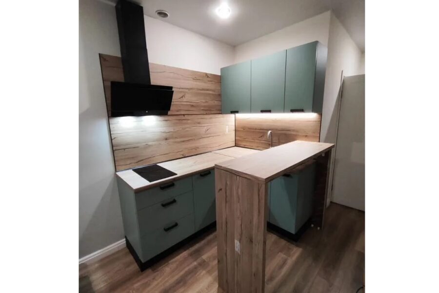 Кухня угловая Квадро 180 х 140 см 